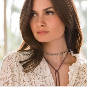 C+I Jen Atkins Versatile Burgundy Necklace